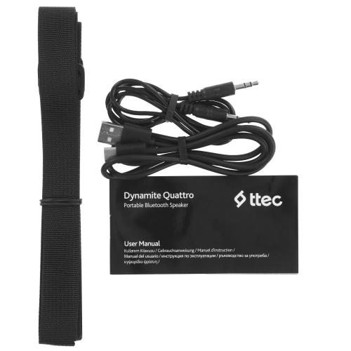 Портативная акустика TTEC Dynamite Quattro 40W Black