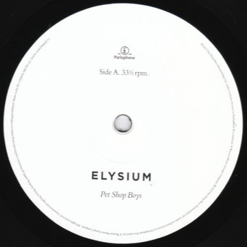 Виниловая пластинка Pet Shop Boys ELYSIUM (1 LP)
