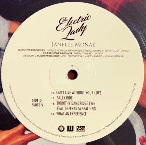 Виниловая пластинка Janelle Monae - The Electric Lady (Coloured Vinyl 2LP)
