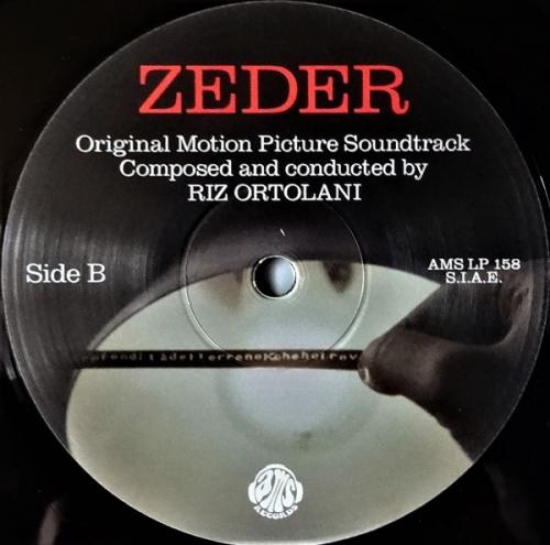 Виниловая пластинка Саундтрек - Zeder (Riz Ortolani) (Black Vinyl LP)