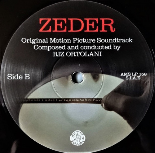 Виниловая пластинка Саундтрек - Zeder (Riz Ortolani) (Black Vinyl LP)