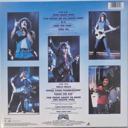Виниловая пластинка AC/DC - Who Made Who (Limited 50th Anniversary Edition, 180 Gram Gold Nugget Vinyl LP)