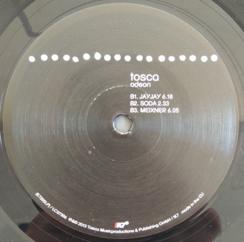 Виниловая пластинка Tosca - Odeon (Black Vinyl 2LP)