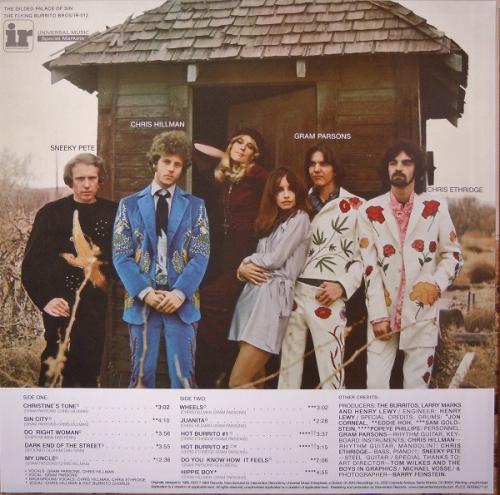 Виниловая пластинка The Flying Burrito Brothers - The Gilded Palace Of Sin (Analogue) (Black Vinyl LP)