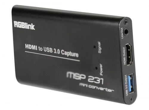 Устройство захвата и преобразования сигнала HDMI в USB 3.0 (4k@60) RGBLink MSP 231