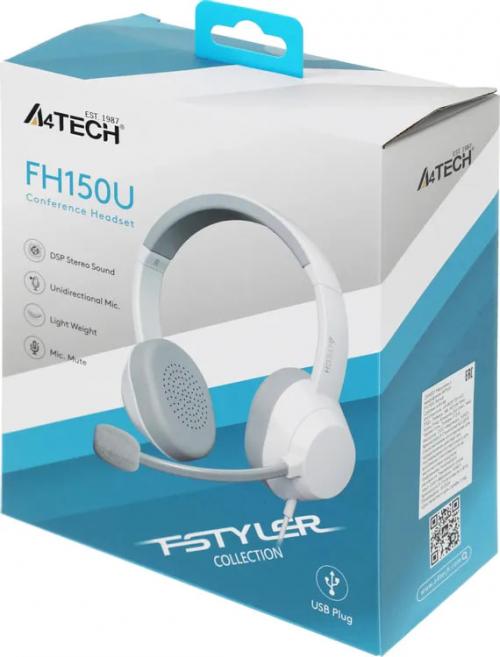 Наушники A4Tech Fstyler FH150U White