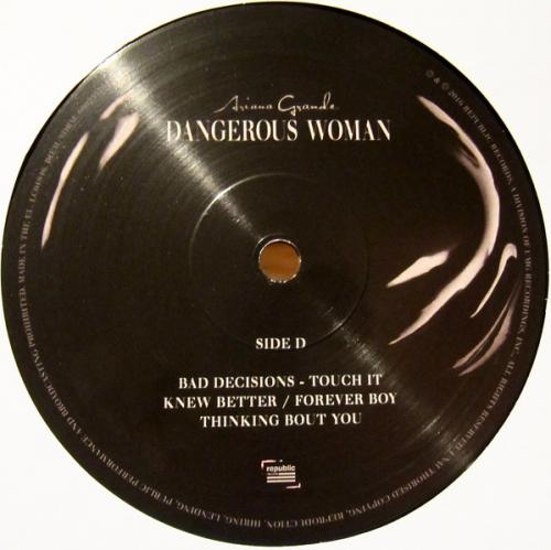 Виниловая пластинка Grande, Ariana, Dangerous Woman