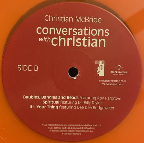 Виниловая пластинка Christian McBride - Conversations With Christian (Coloured Vinyl 2LP)