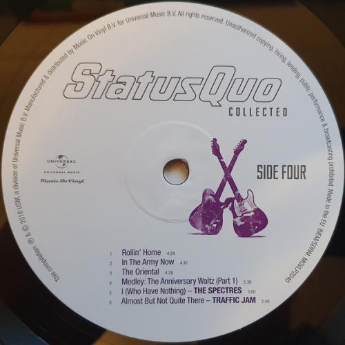 Виниловая пластинка STATUS QUO - COLLECTED (HQ)