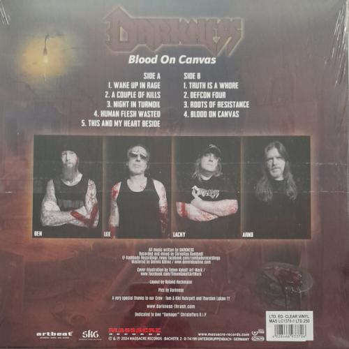 Виниловая пластинка Darkness - Blood On Canvas (Limited Clear Vinyl LP)