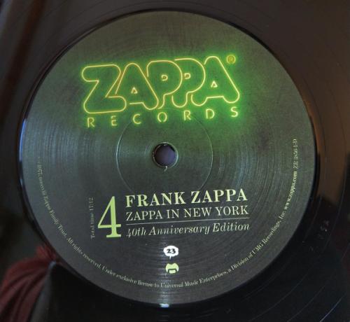 Виниловая пластинка Frank Zappa, Zappa In New York (40th Anniversary / 3-LP Set)