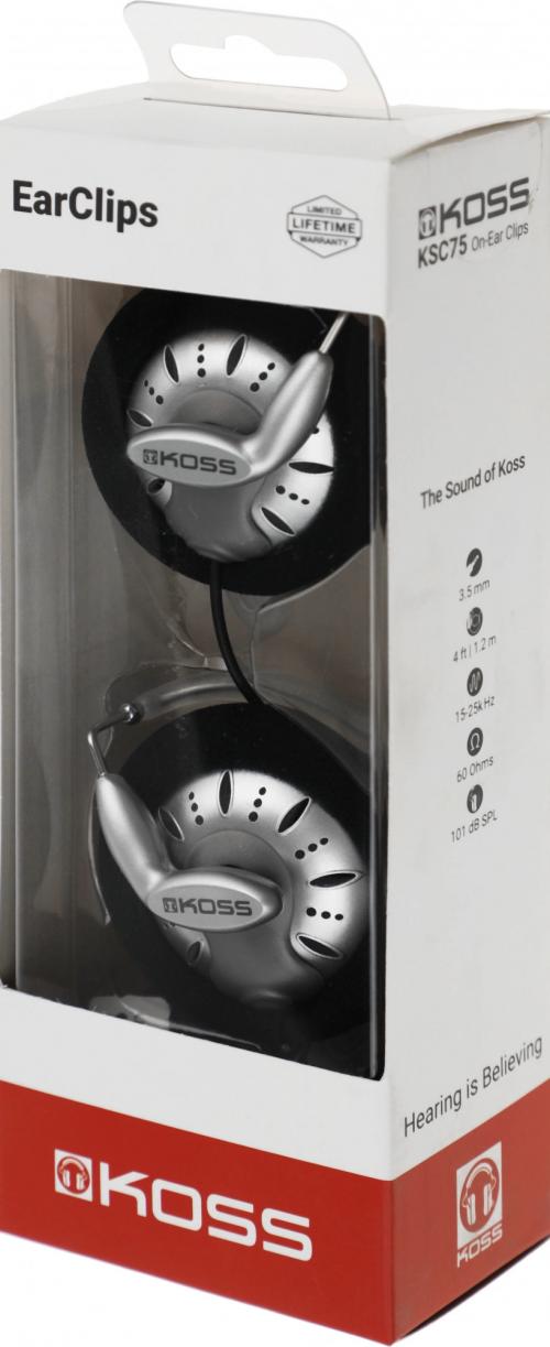 Наушники KOSS KSC75 Silver (Black)