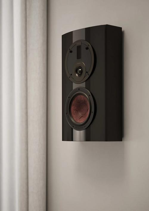 Настенная акустика Dali Rubikore On-Wall Black High Gloss Lacquer