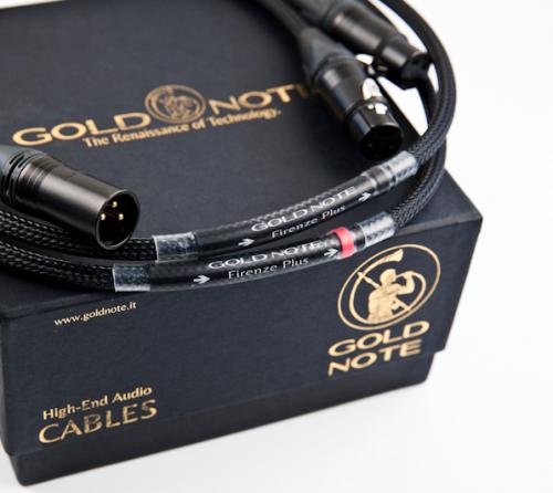 Кабель межблочный аудио Gold Note Firenze Plus XLR 1m