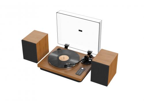 Проигрыватель винила Alive Audio SYMPHONY Dark Wood