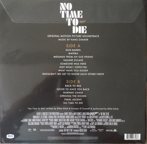 Виниловая пластинка OST - JAMES BOND 007 - NO TIME TO DIE - PICTURE DISC (LP)