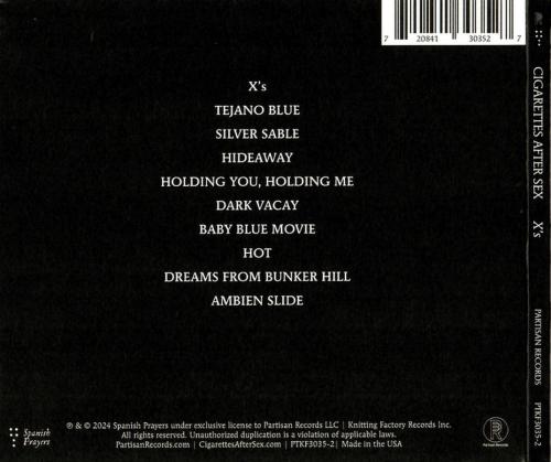 CD диск Cigarettes After Sex - X's (Standard Edition)