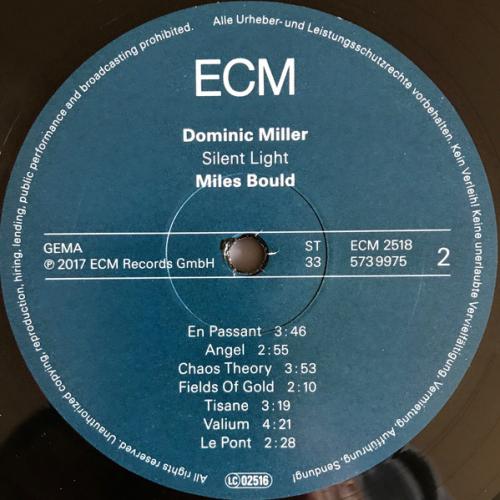 Виниловая пластинка Dominic Miller, Silent Light (-)