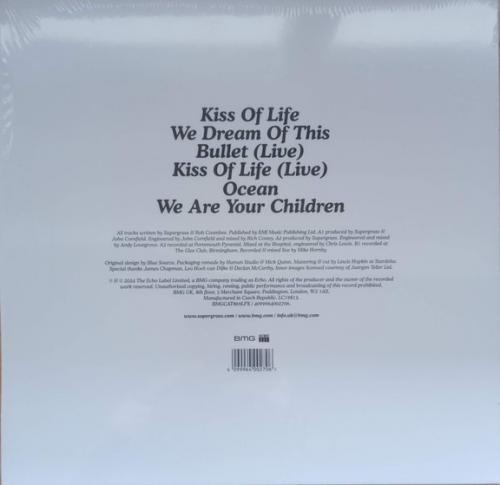 Виниловая пластинка Supergrass - Kiss Of Life (EP) (V10) (RSD2024, Clear Vinyl LP)