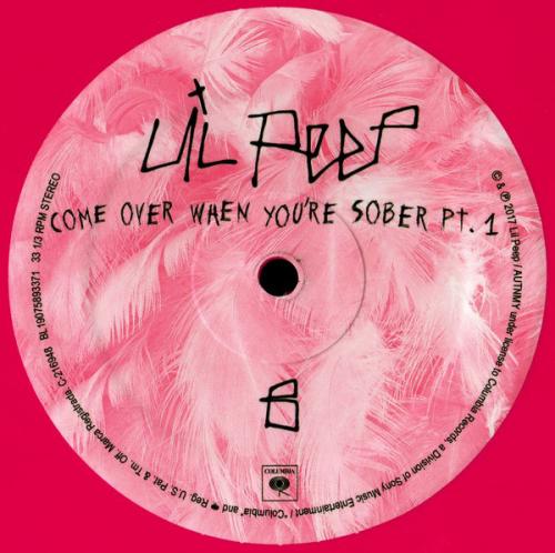 Виниловая пластинка Sony Lil Peep Come Over When You'Re Sober, Pt. 1 & Pt. 2 (Neon Pink & Black Vinyl/Gatefold)