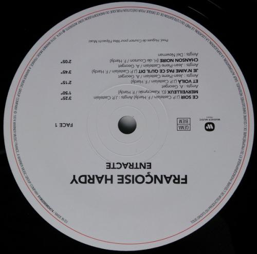 Виниловая пластинка Franсoise Hardy - Entracte (Black Vinyl LP)
