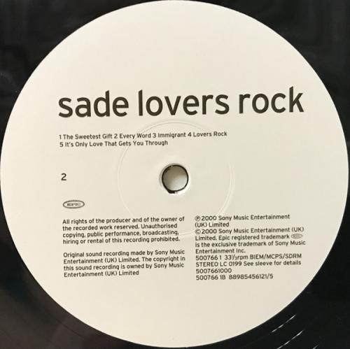 Виниловая пластинка Sade ‎– This Far