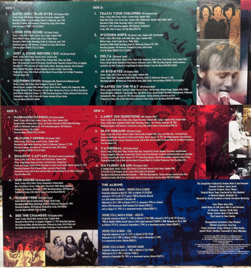Виниловая пластинка Stills Crosby & Nash - Greatest Hits (Black Vinyl 2LP)