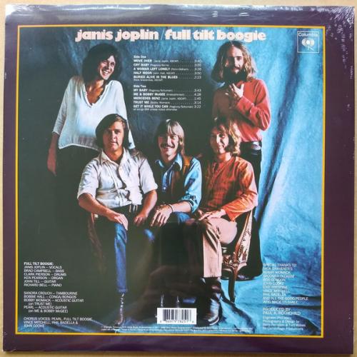 Виниловая пластинка Sony JANIS JOPLIN, PEARL (Black Vinyl)