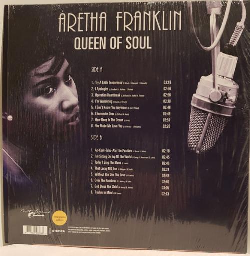 Виниловая пластинка Aretha Franklin - Queen Of Soul (180 Gram Black Vinyl LP)