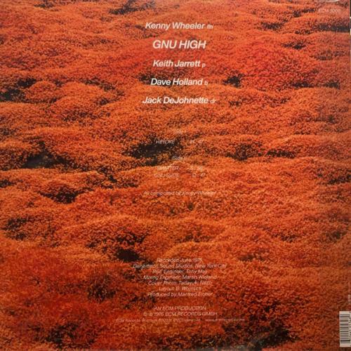 Виниловая пластинка Kenny Wheeler - Gnu High (Analogue) (Black Vinyl LP)