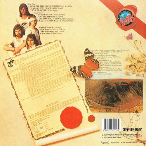 Виниловая пластинка Manfred Mann's Earth Band - The Good Earth (Black Vinyl LP)