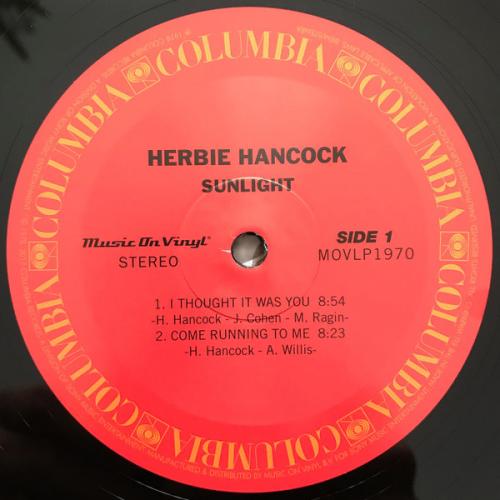 Виниловая пластинка Herbie Hancock - Sunlight (Black Vinyl LP)
