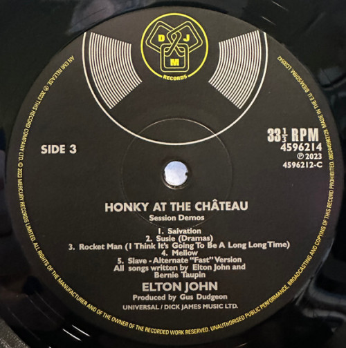 Виниловая пластинка Elton John - Honky Chateau (Black Vinyl 2LP)