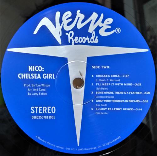 Виниловая пластинка Nico, Chelsea Girl