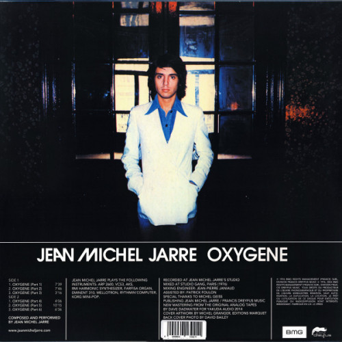 Виниловая пластинка Jean Michel Jarre - Oxygene (Black Vinyl LP)