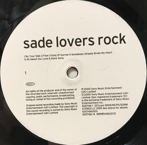 Виниловая пластинка Sade ‎– This Far