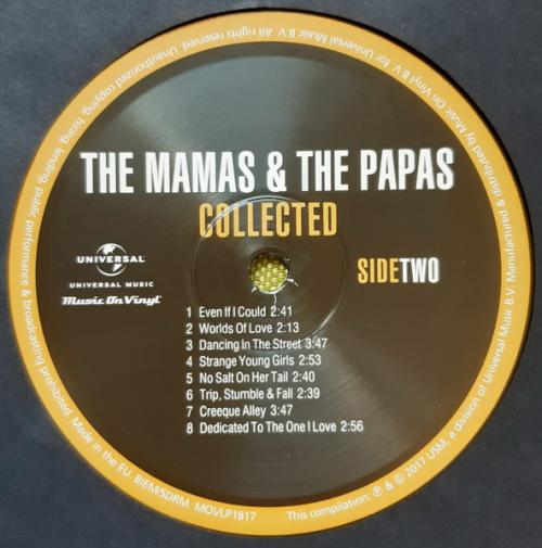 Виниловая пластинка The Mamas & The Papas - Collected (Black Vinyl 2LP)