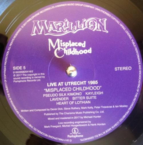 Виниловая пластинка Marillion MISPLACED CHILDHOOD (DELUXE/BOX SET)