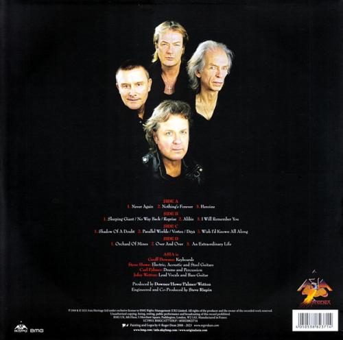Виниловая пластинка Asia - Phoenix (2LP)