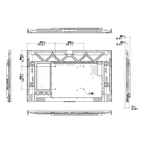 Интерактивная панель Uniview MW3565-U-E