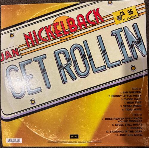 Виниловая пластинка Nickelback - Get Rollin' (Transparent Orange Vinyl LP)