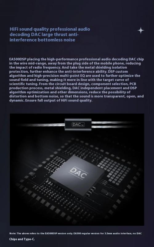 Наушники Simgot EA500 DSP Black