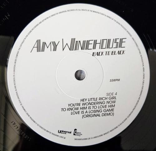 Виниловая пластинка Amy Winehouse, Back To Black (Half Speed Vinyl)