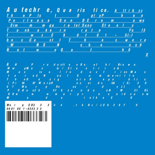 Виниловая пластинка Autechre - Quaristice (Black Vinyl 2LP)
