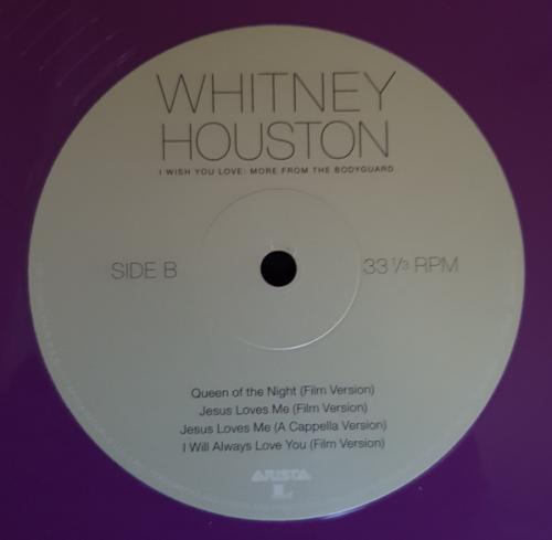 Виниловая пластинка Sony Whitney Houston I Wish You Love: More From The Bodyguard (Purple Vinyl/Gatefold/Numbered)