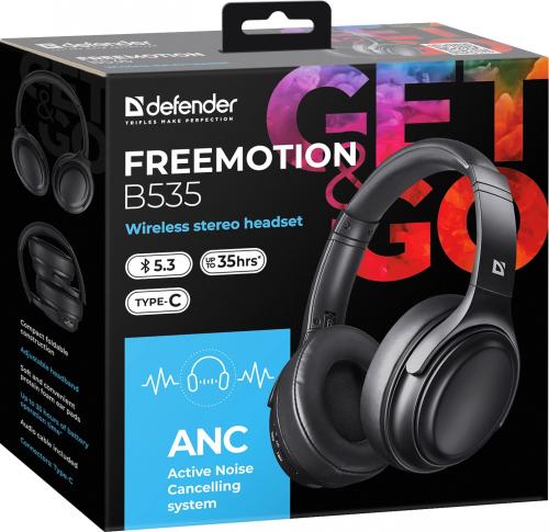 Наушники Defender Freemotion B535 Black