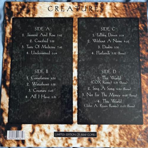 Виниловая пластинка Clan Of Xymox - Creatures (Limited Edition, Black Vinyl 2LP)