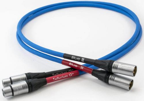 Кабель межблочный аудио Tellurium Q Blue II XLR 1.0м