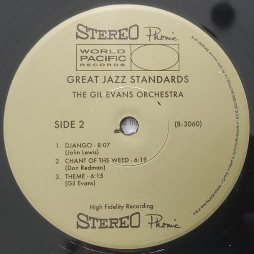 Виниловая пластинка Gil Evans - Great Jazz Standards (Tone Poet) (Black Vinyl LP)