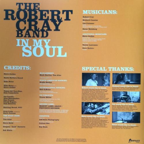 Виниловая пластинка Robert Cray - In My Soul (Coloured Vinyl LP)